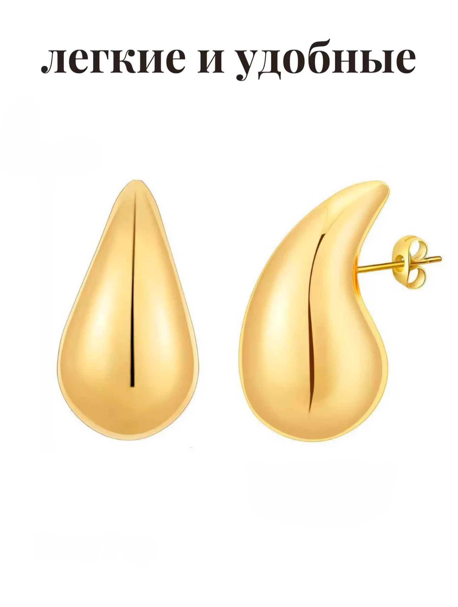 Серьги пусеты, размер 2 мм, нержавеющая сталь — фото 1