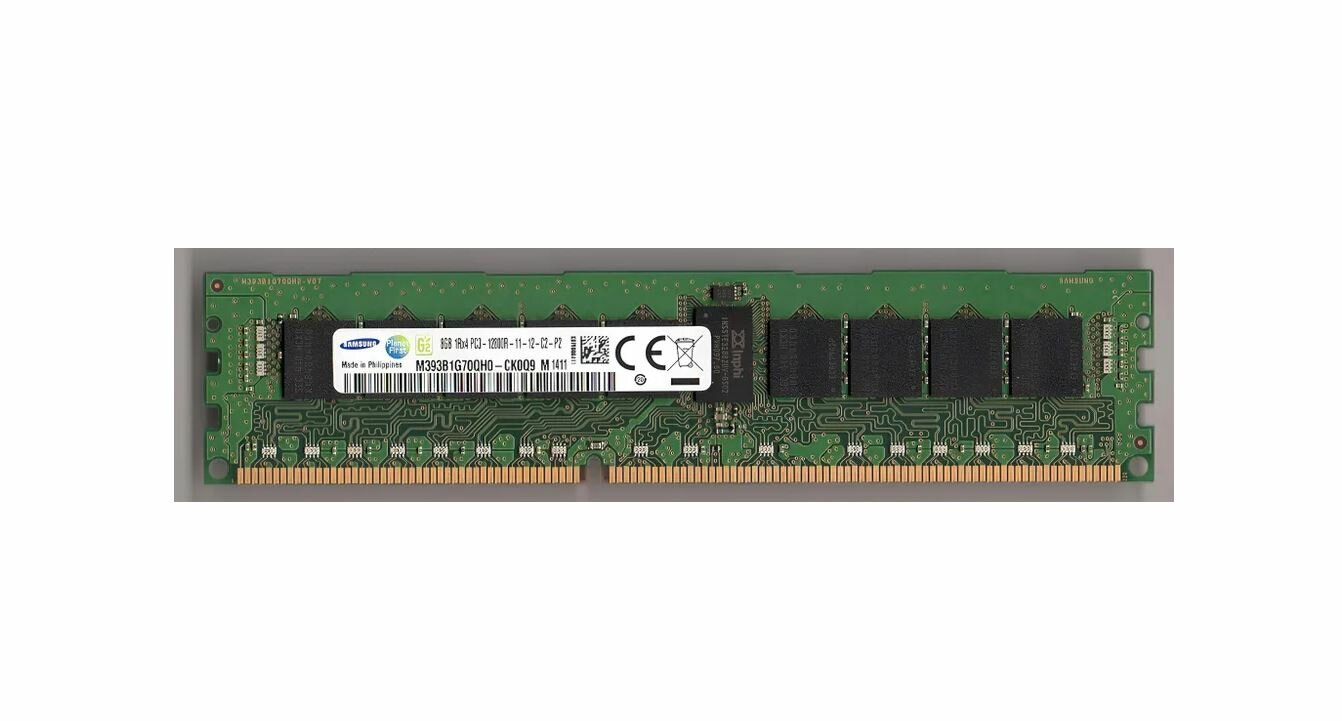 Серверная оперативная память Samsung M393B1G70QH0-CK0Q9 PC3-12800R DDR3 1600 8 ГБ