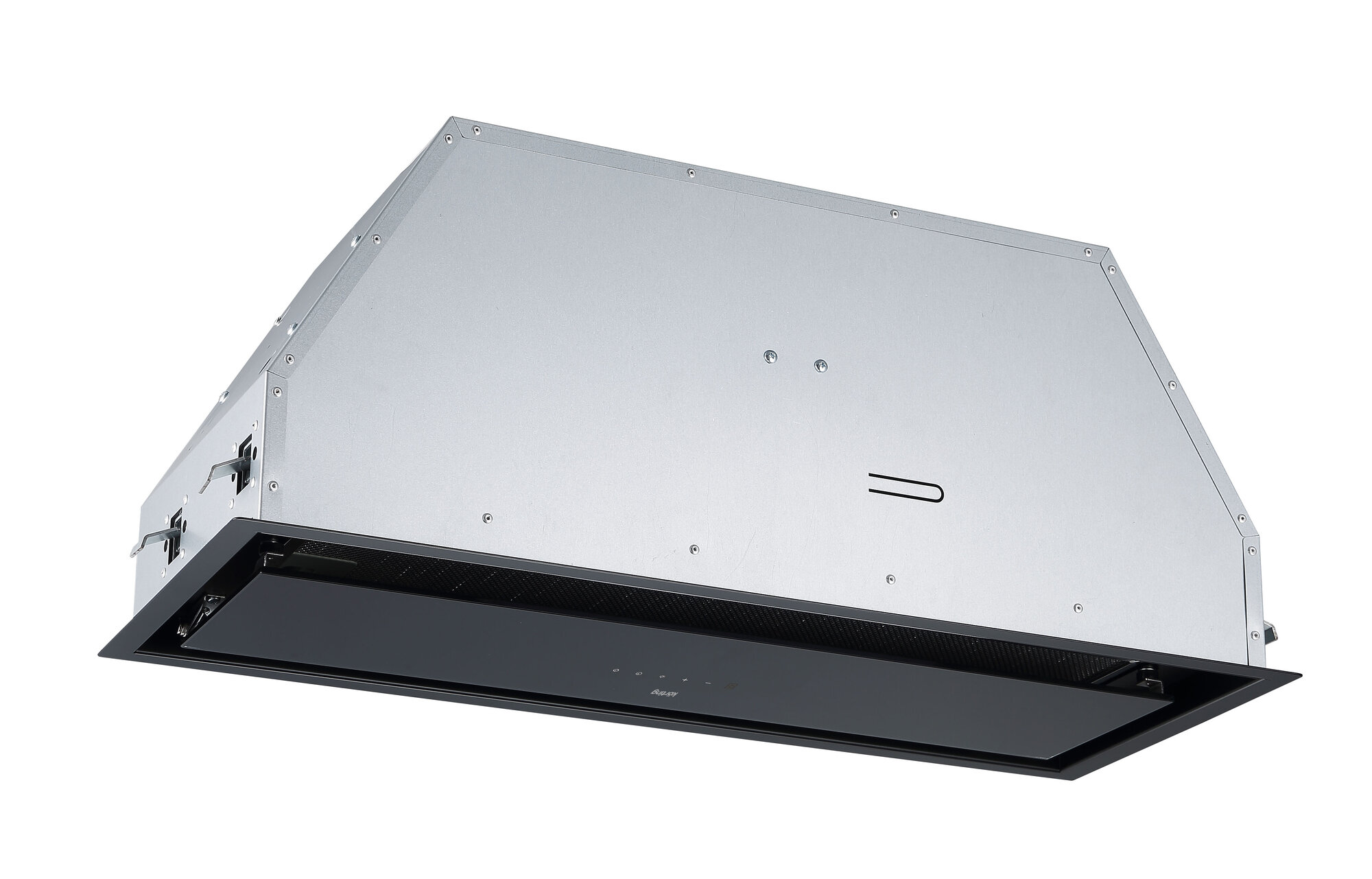 Встраиваемая вытяжка Korting KHI 6892 DGN ширина 52 см, производительность 900 м3/ч, 3 скорости, сенсор, черное стекло