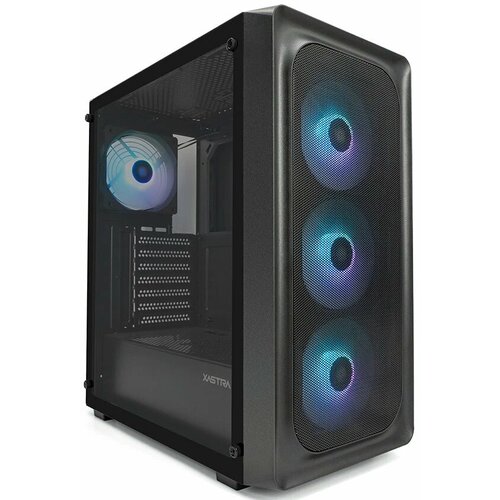Корпус XASTRA A407 4ARGB Black (A407-4FC12A)
