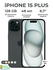 Смартфон Apple iPhone 15 Plus 128 ГБ, Dual: nano SIM + eSIM, черн...