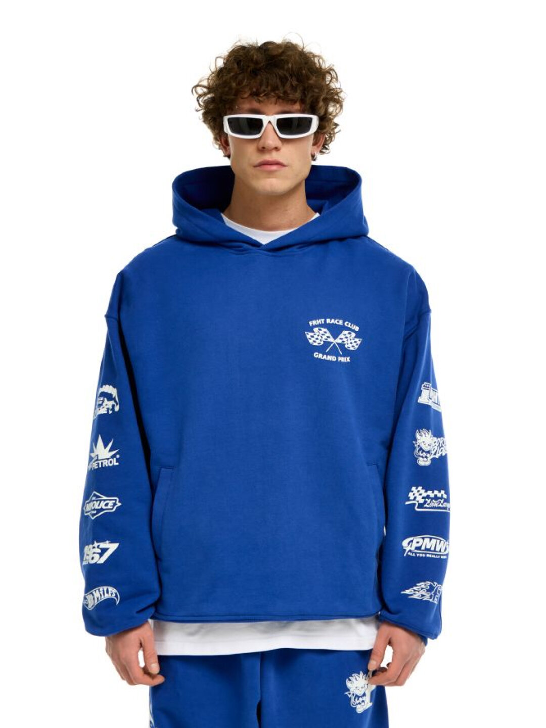 Худи FRHT Race Club, размер M, , royal blue