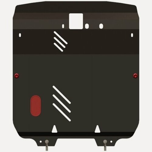 Изображение товара Защита картера и КПП Sheriff для HYUNDAI Santa Fe (2006-2012) CM, сталь 2мм