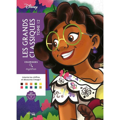 Раскраска по номерам Hachette Disney Coloriage Grands classiques Sp cial Portraits 6399₽