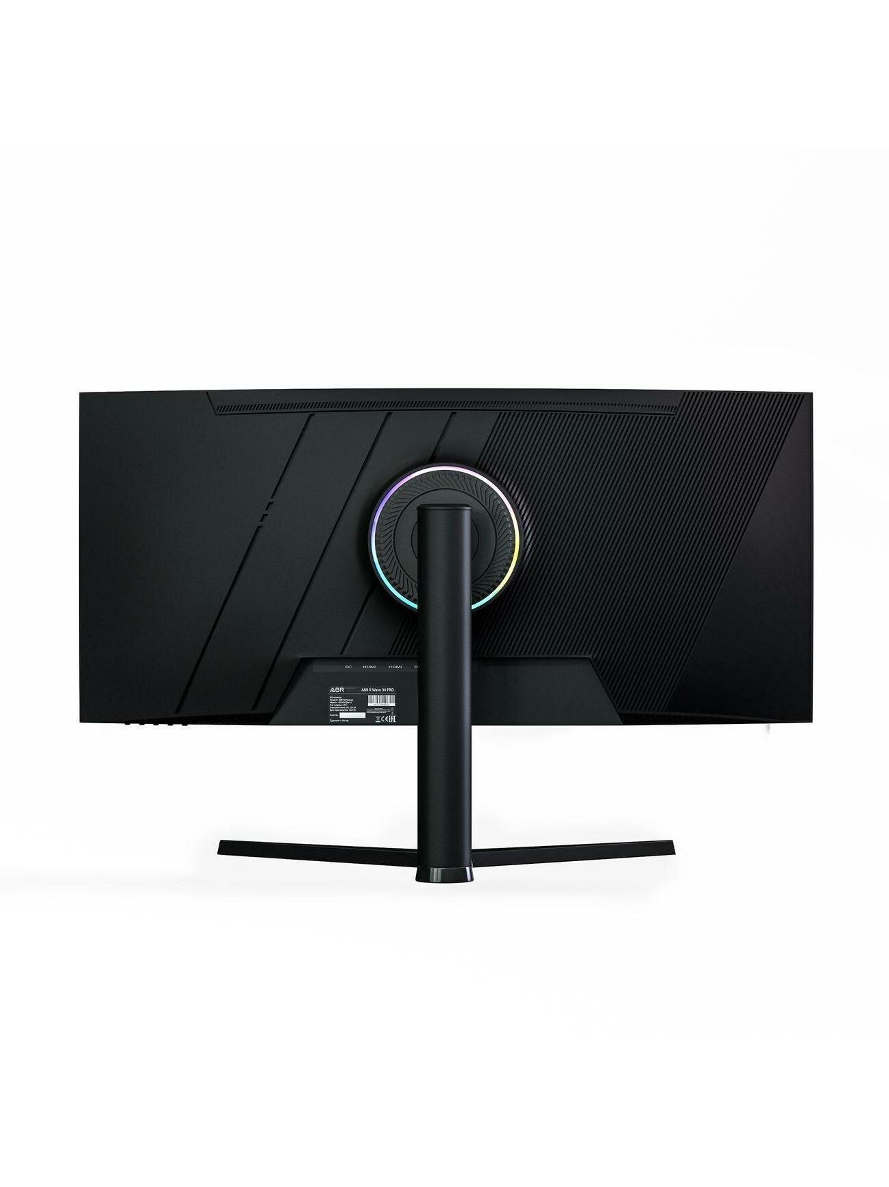 Монитор игровой ABR Technology 34"/VA/3440x1440/165Гц/черный (MS34GCQ4K-v1) широкоформатный изогнутый — фото 1