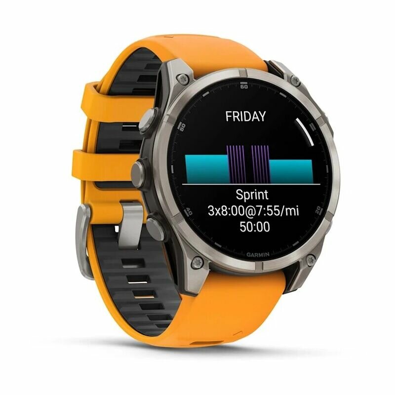 Смарт-часы Garmin Fenix 8, AMOLED, сапфировое стекло, Bluetooth, NFC — фото 1