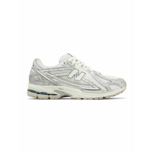 фото Кроссовки new balance 1906, размер 44 eu, бежевый, серебряный, зеленый, белый