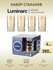 Стеклянные стаканы Luminarc, 380 мл, 6 штук Синий