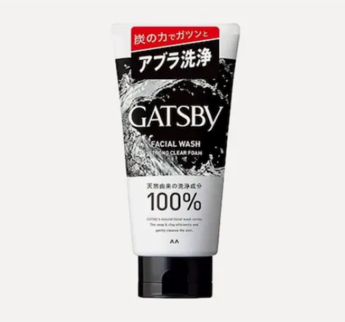 Изображение товара Mandom Мужская матирующая крем-пенка "Mens Gatsby Strong Clear Foam" для удаления жирного блеска 130 г