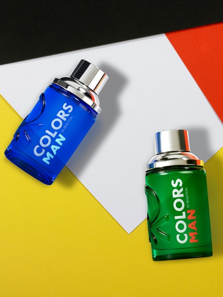 Benetton Туалетная вода мужская Colors Man Green 100 мл — фото 1