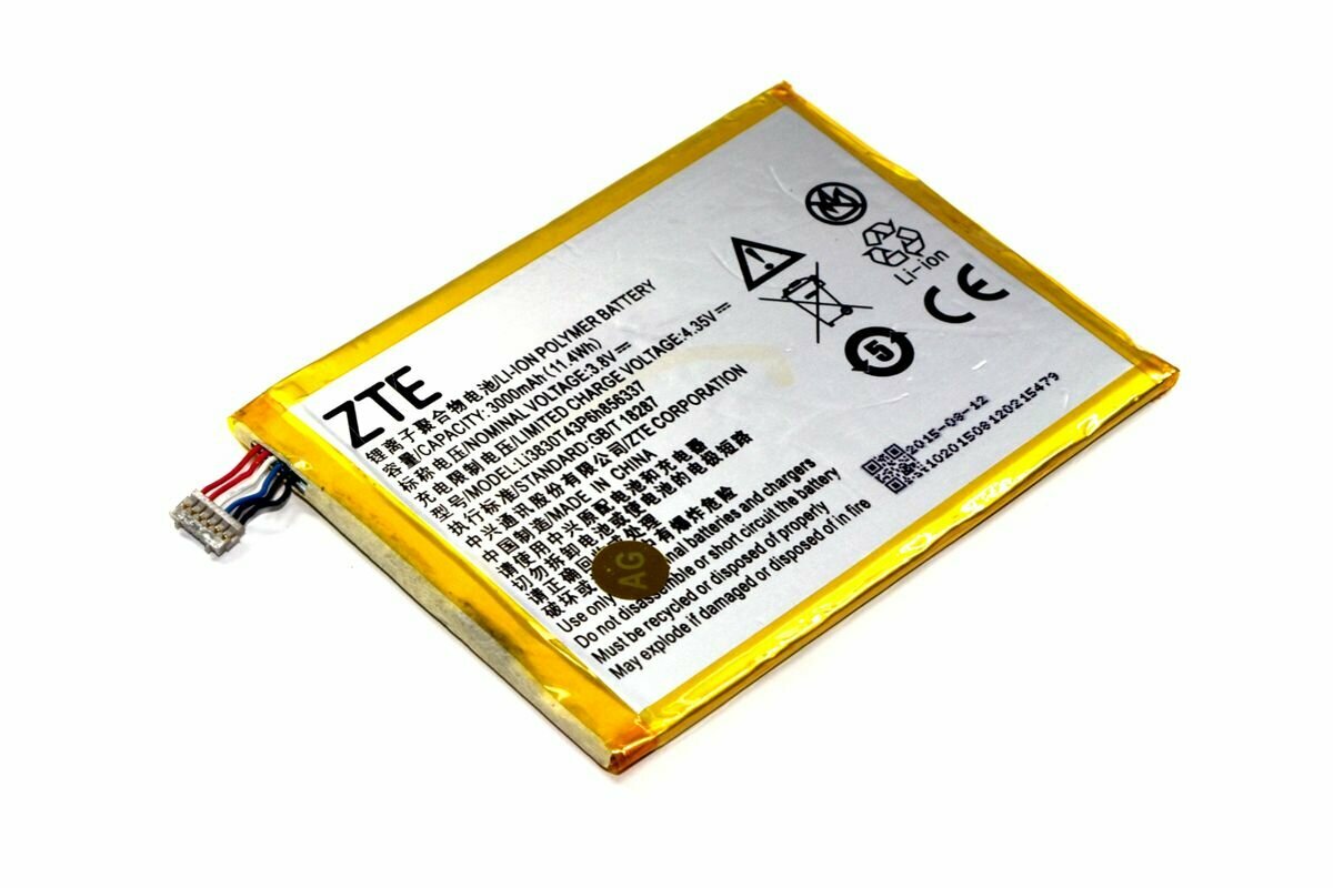 Аккумулятор для ZTE Li3830T43P6h856337/Blade X9 3000mAh