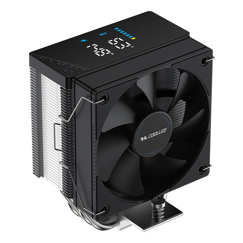 Кулер для процессора Coolleo CL-B40S DIG V2 [115x/1200/1700/1851/AM4/AM5]