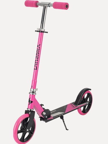 Изображение товара Самокат 2-х колесный серия "RATE" колеса PU 200мм, складной, нагрузка до 80кг, розовый