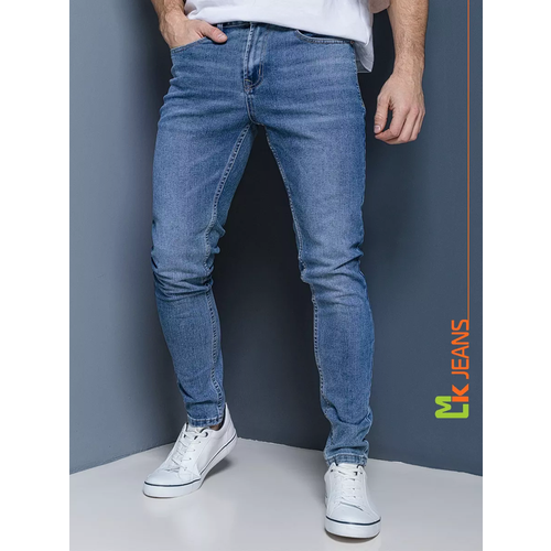 фото Джинсы зауженные mkjeans slim fit, размер 27
