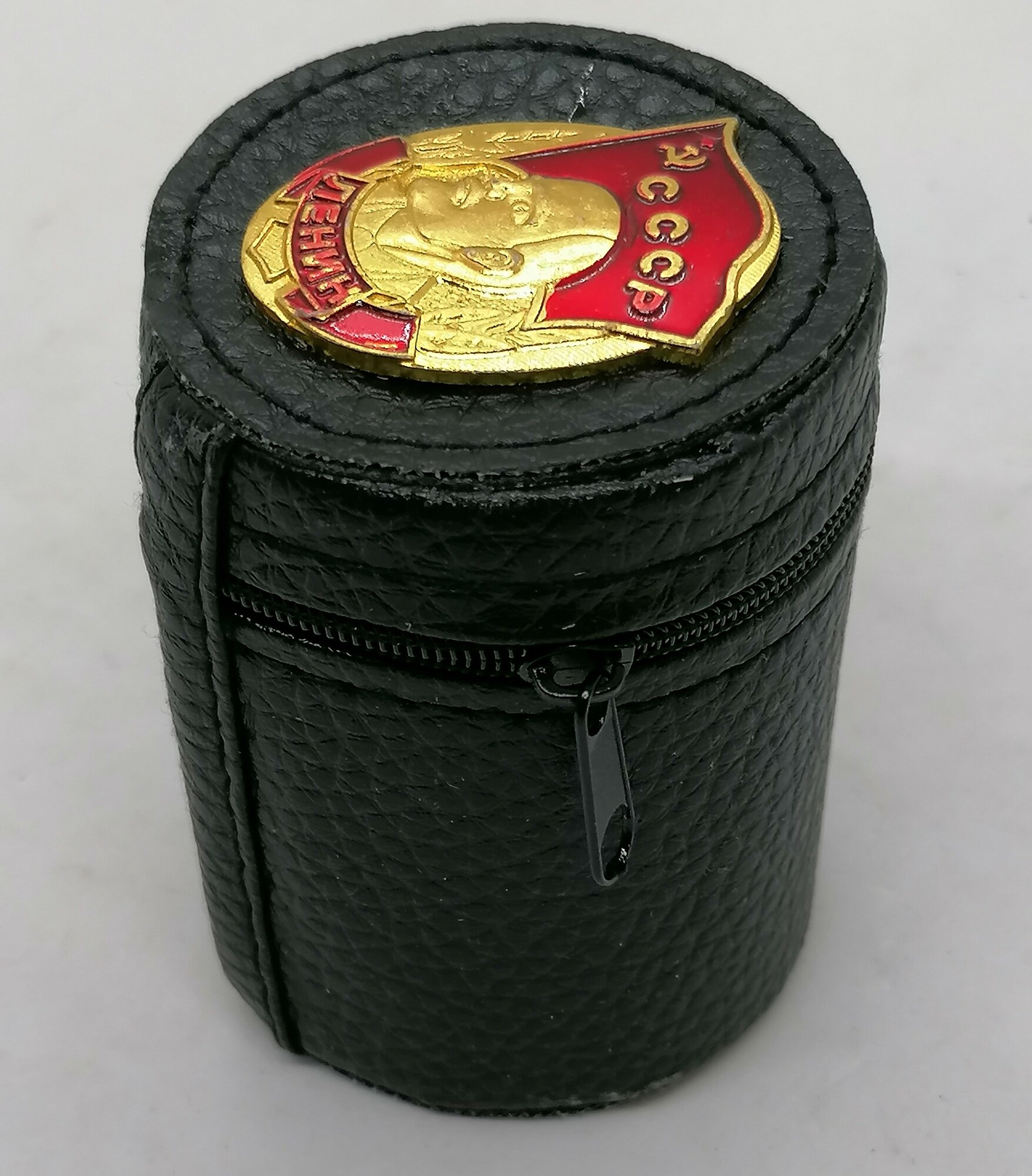 Набор нержавеющих стопок" СССР, флаг, Ленин " — фото 1