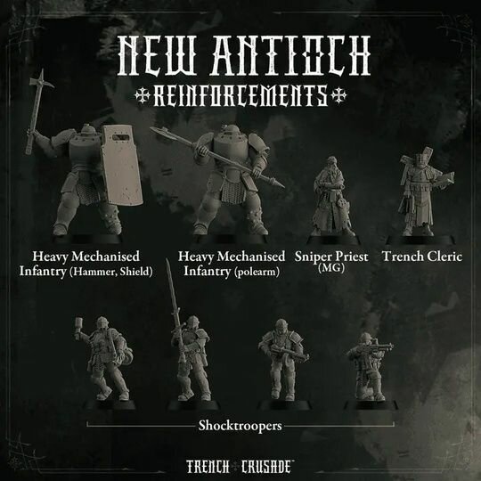 Набор №9 "New antioch", Trench Crusade
