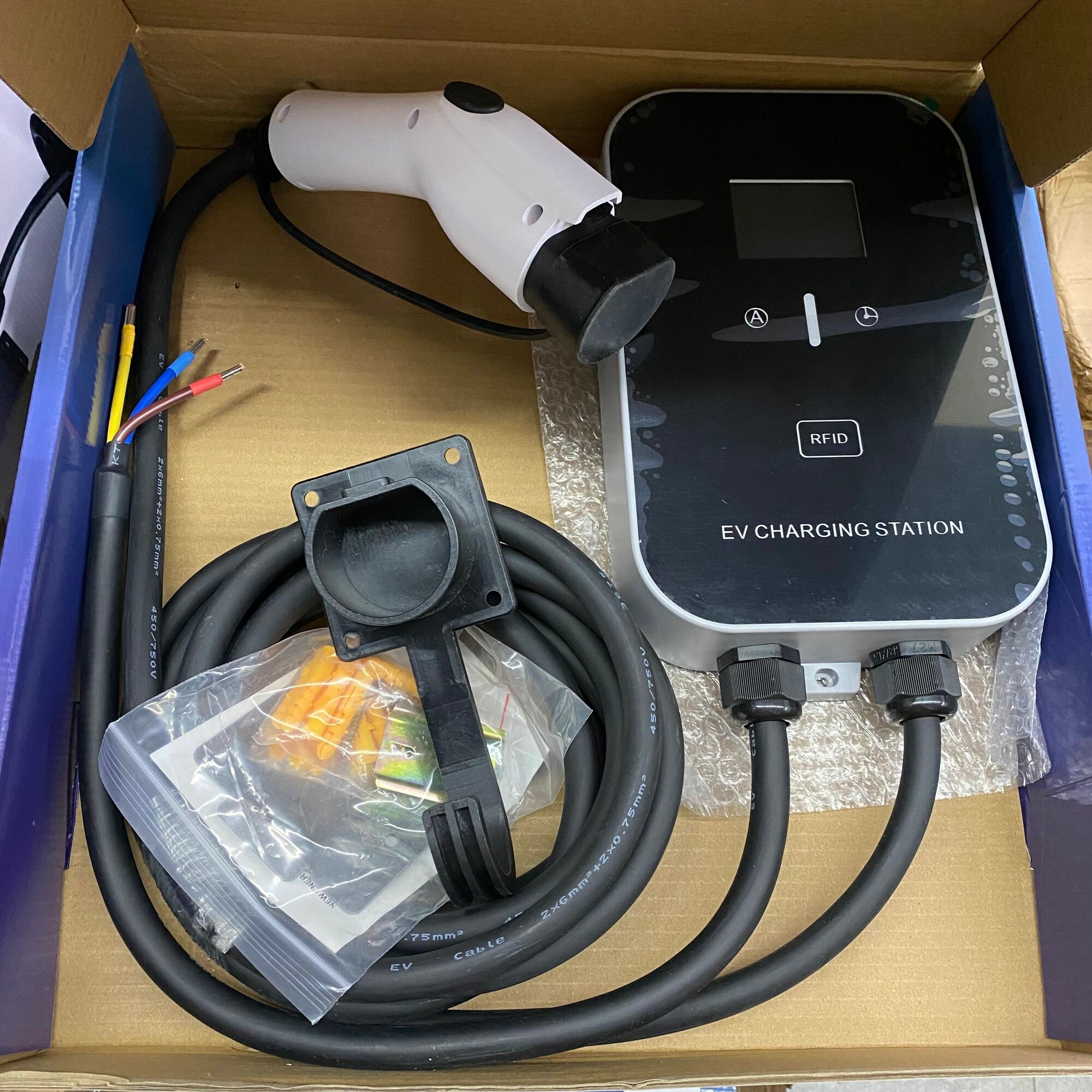 Изображение Зарядная станция GBT 7кВт 5м