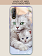 кошка и котёнок