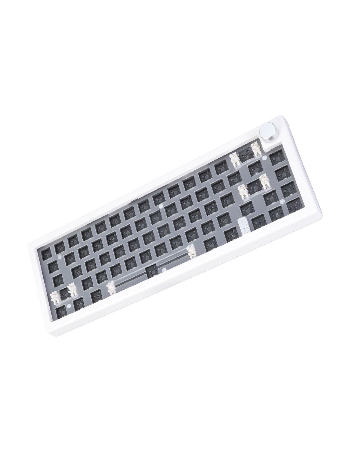 66+1 Keys GMK67 Customized Mechanical keyboard Kit Hot-swappable 2.4G Wireless RGB Backlit Gasket Structure keyboard
