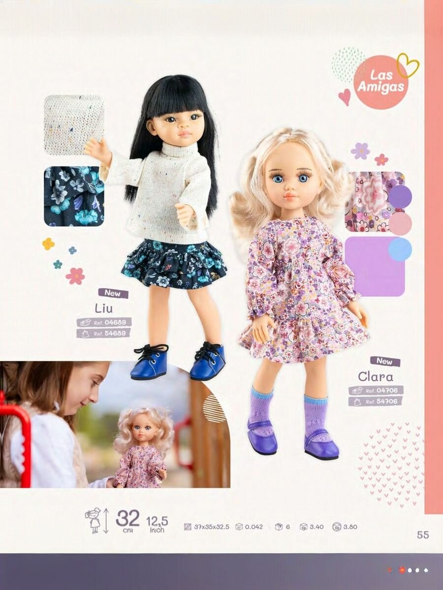 Кукла Paola Reina Клара, 32см (Испания) — фото 1