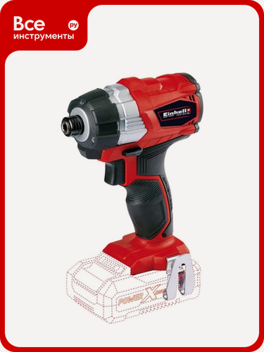 Изображение товара Ударный аккумуляторный винтоверт Einhell PXC TE-CI 18 Li Brushless-Solo 4510030