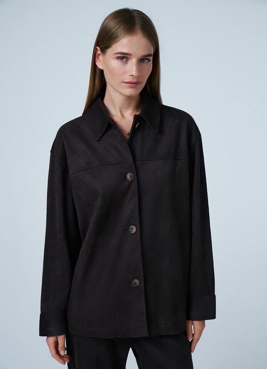 Рубашка O'STIN размер L Шоколадный