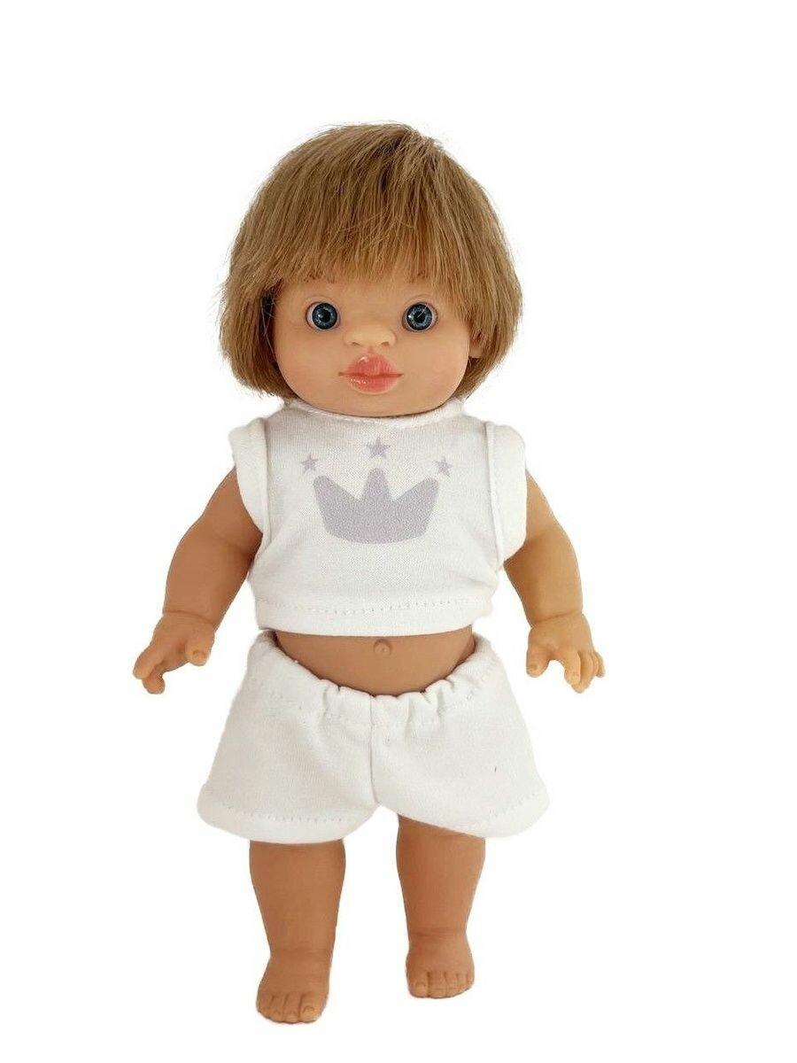 Кукла пупс Paola Reina Вито в пижаме 21см