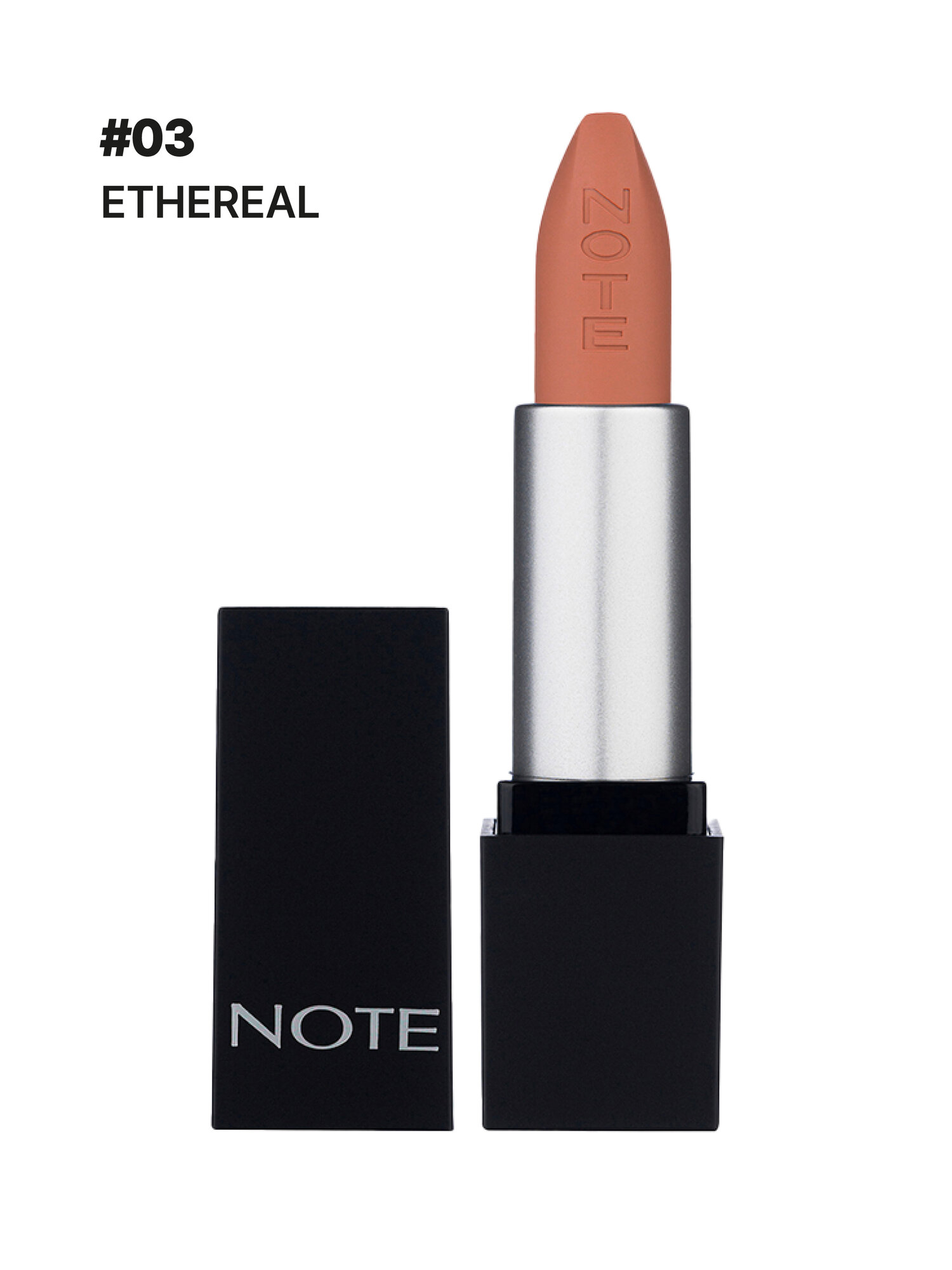 Губная помада Note Cosmetique Mattever Lipstick №03, матовая, 4 г — фото 1