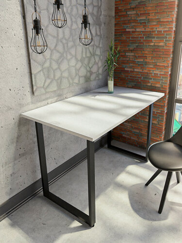 Изображение товара Письменный стол Loft POLLY.TIME PollyTime, ЛДСП, металлический, 100x57x75 см лофт