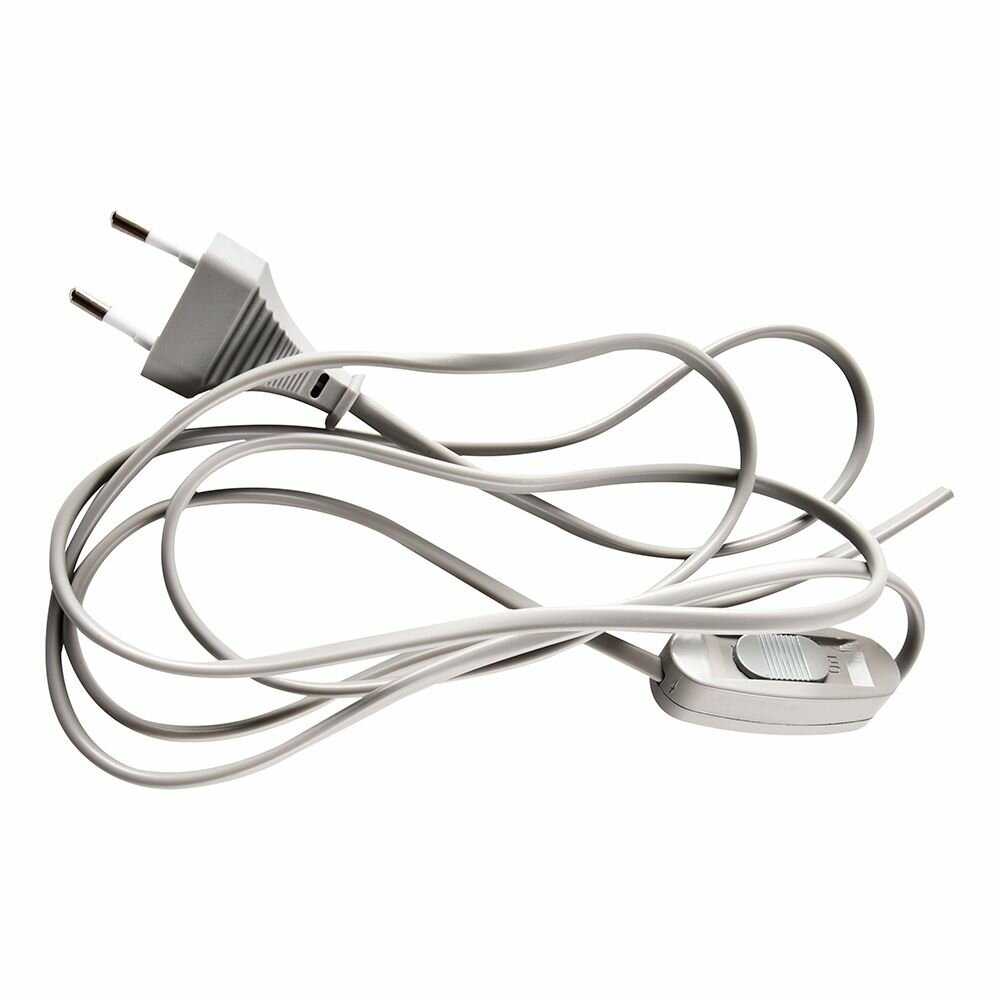 Сетевой шнур FERON с выключателем 230V 19м серый KF-HK-1-2