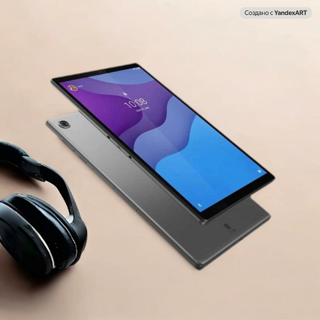 Планшет Lenovo Tab M10, 10", Android 11, 7700 мАч, стереодинамики