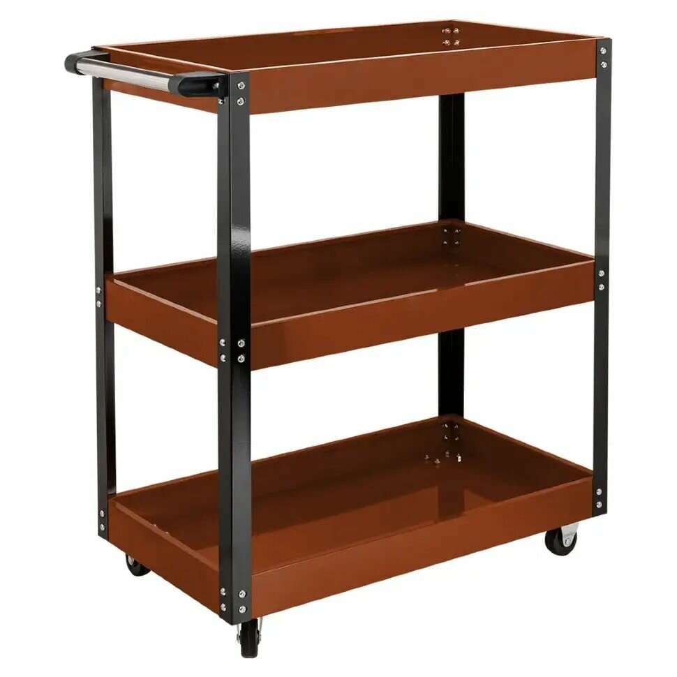 Тележка инструментальная 3-х полочная(720х350х780мм) FORSTIME