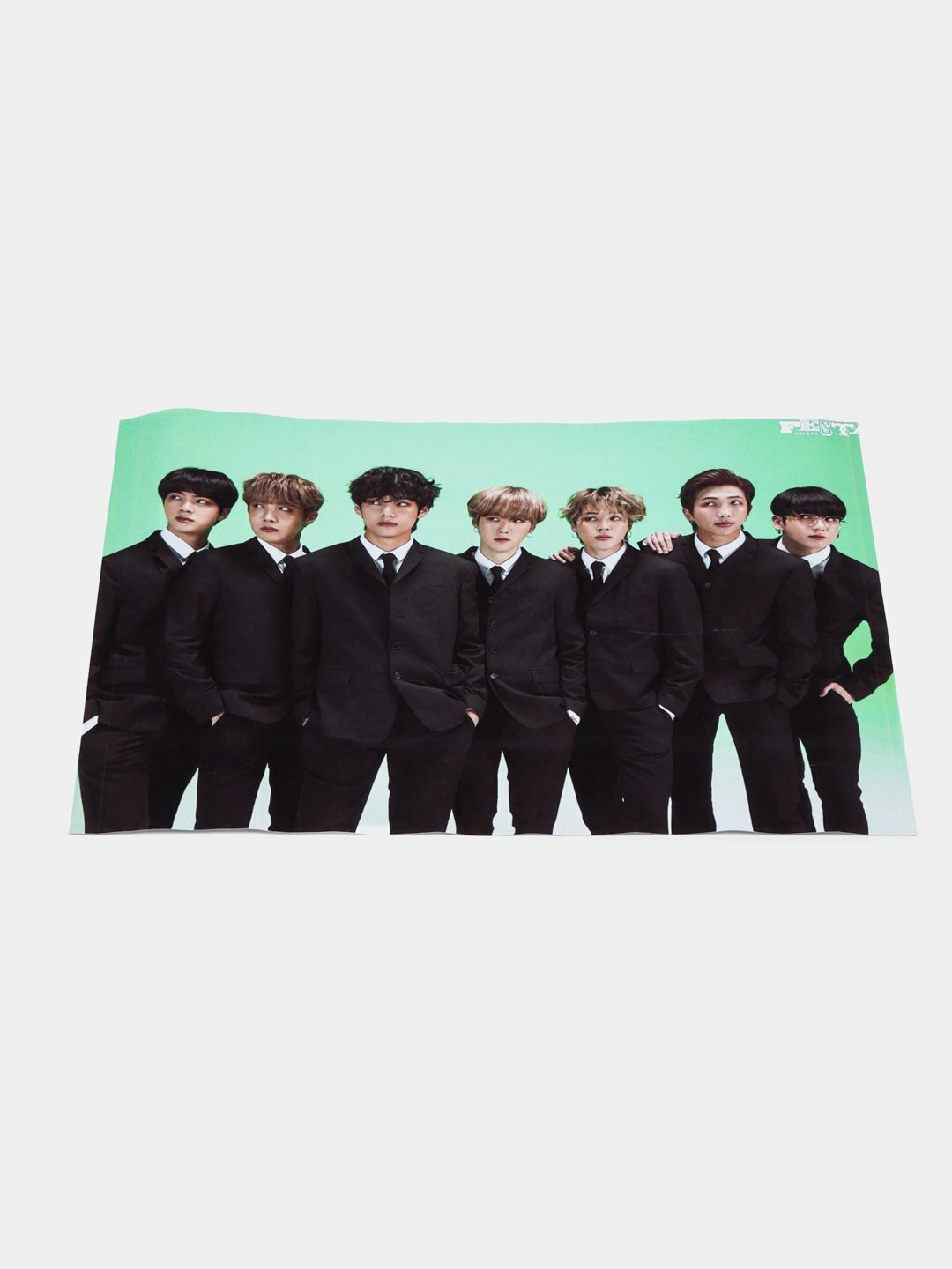 Постер с K-POP группой BTS, А3 отличный подарок для фанатов K-POP BTS — фото 1