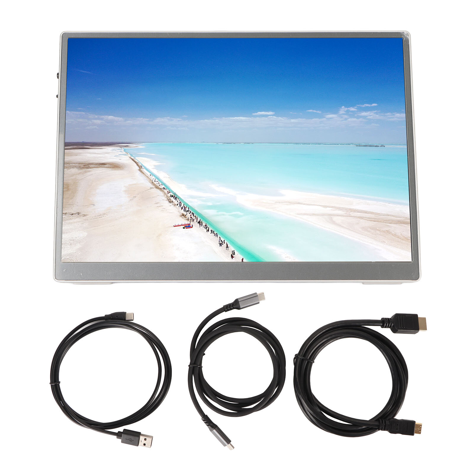 HD монитор 10.5 дюймов, 1920x1280, портативный, с USB C, с регулировкой угла, для работы