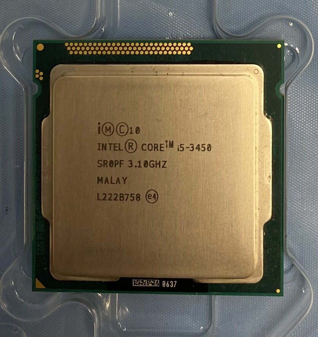 Процессор Intel Core i5-3450 3.1 ГГц, 4 ядра, сокет 1155, 77 Вт, OEM