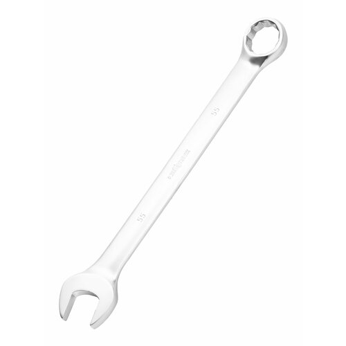 Ключ комбинированный Сибртех из углеродистой стали 55мм никелированный 14929 4231₽