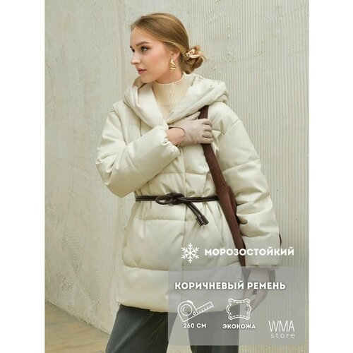 фото Ремень wma store для женщин, коричневый