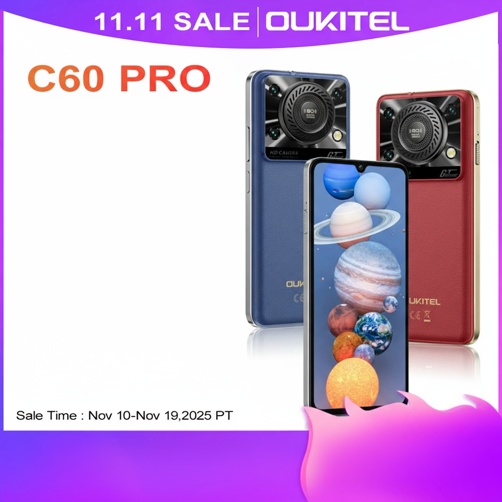 Смартфон Oukitel C60 Pro, 24/256ГБ — фото 1