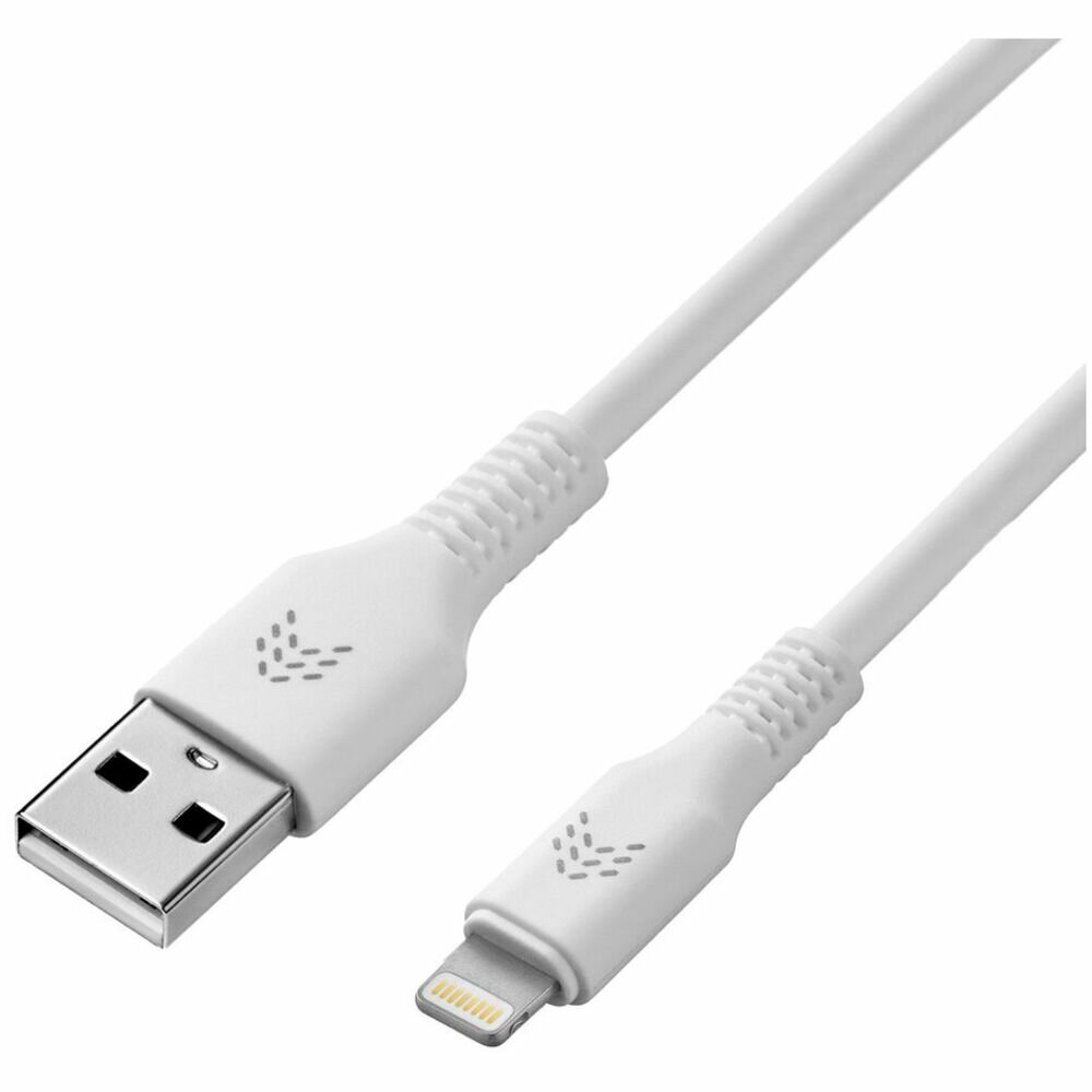 Кабель USB-A - Lightning 1m Rocket Flex белый — фото 1