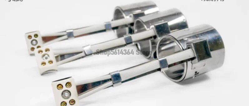 Керамический ленточный нагреватель слюды внутренний диаметр 48 мм высота 30/35/40/45/50/60 мм нагревательный элемент из нержавеющей стали 220 В 48x60mm другое