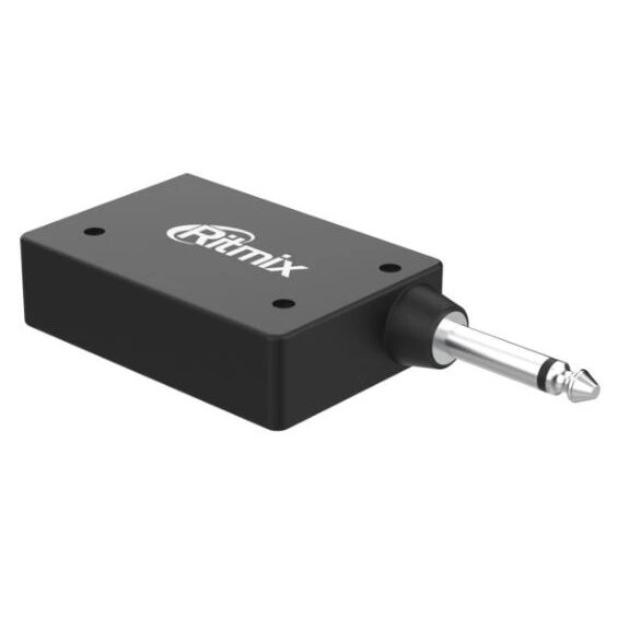 Радиосистема на два микрофона Ritmix RWM-302 black — фото 1