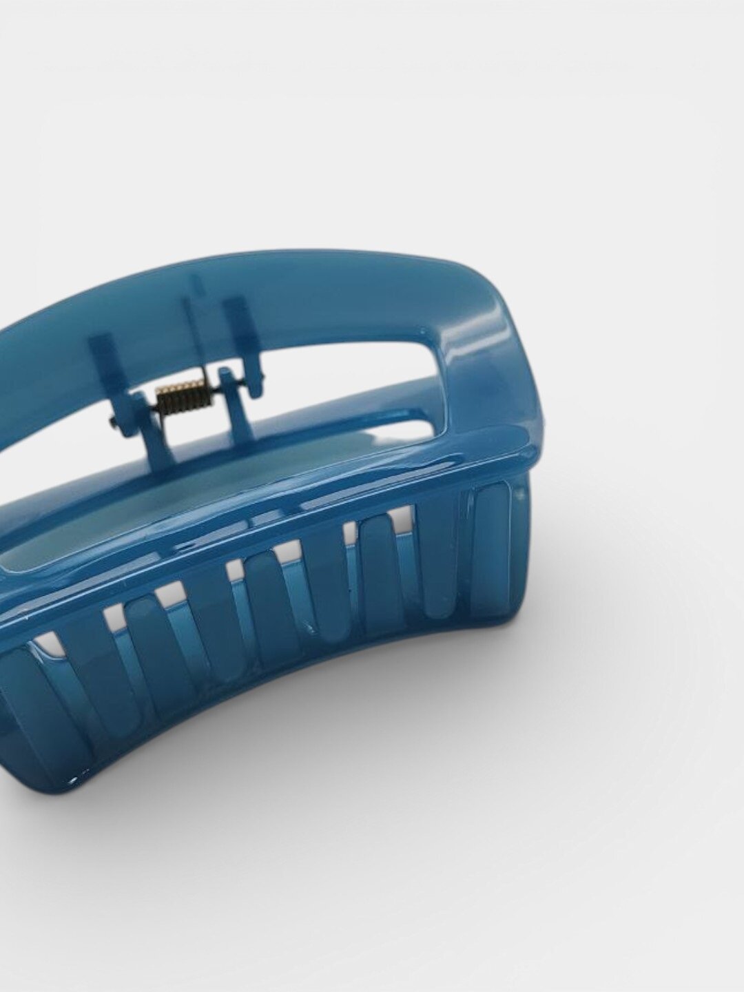 Крабик для волос "Квадрат", высококачественный пластик, для девушек — фото 1