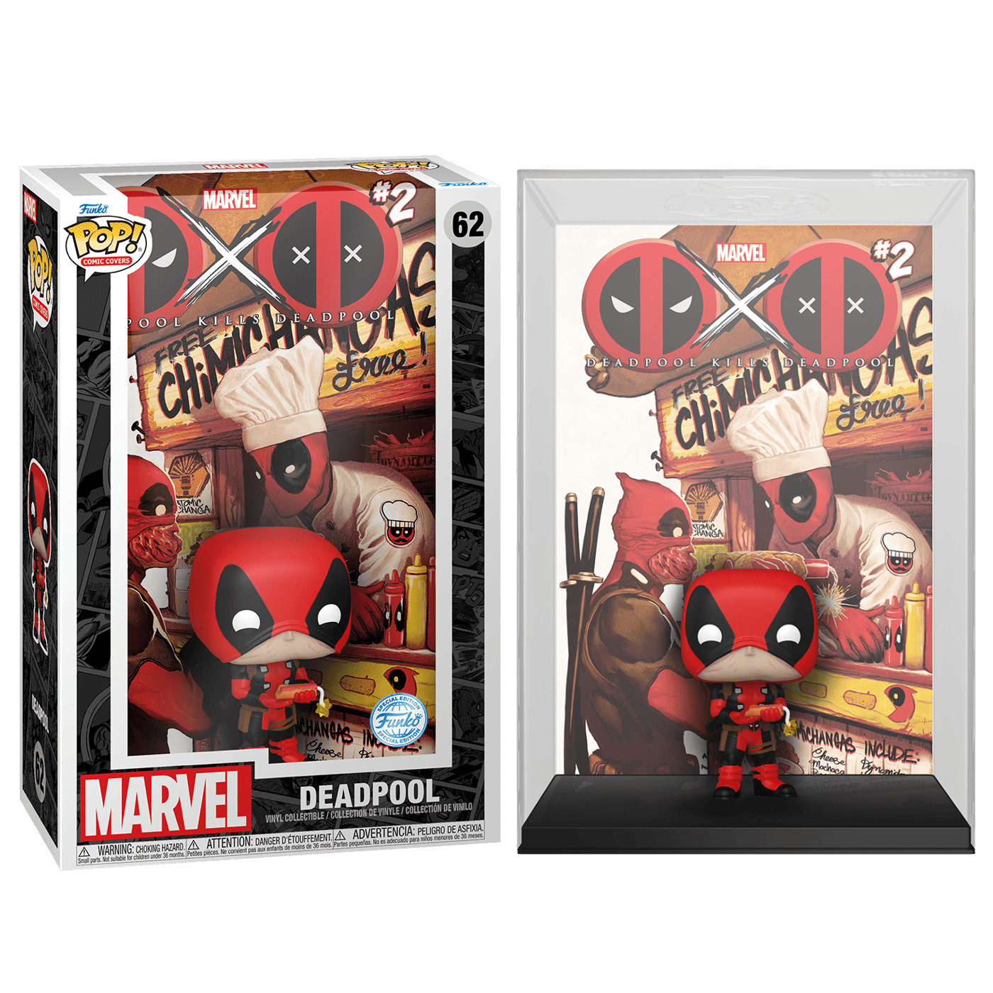 Фигурка Funko POP! Comic Covers Marvel - Deadpool Kills Deadpool 83037 (62) Дэдпул — фото 1