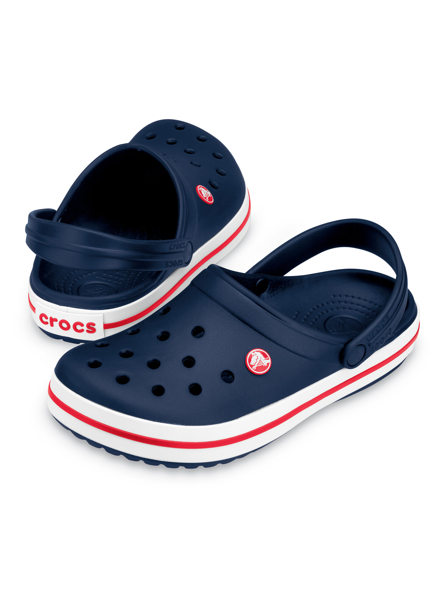 Сабо Crocs Crocband Clog, размер M6W8 US, темно-синий — фото 1