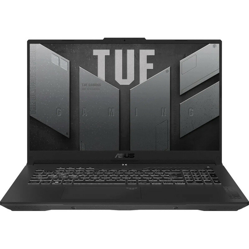 Ноутбук ASUS TUF Gaming A17 2023 FA707NUR-HX013 90NR0JL5-M000K0 (17.3", Ryzen 7 7435HS, 16Gb/ SSD 512Gb, GeForce® RTX 4050 для ноутбуков) Серый - фото №1