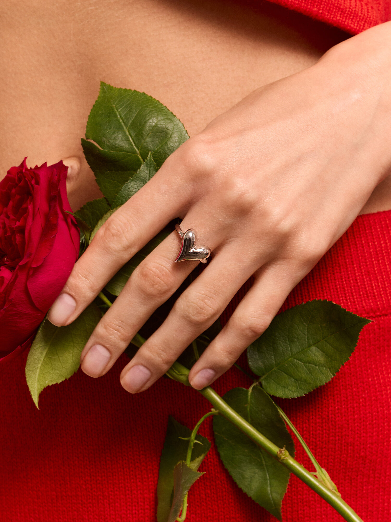 Кольцо ELTANIKA, серебристый — фото 1