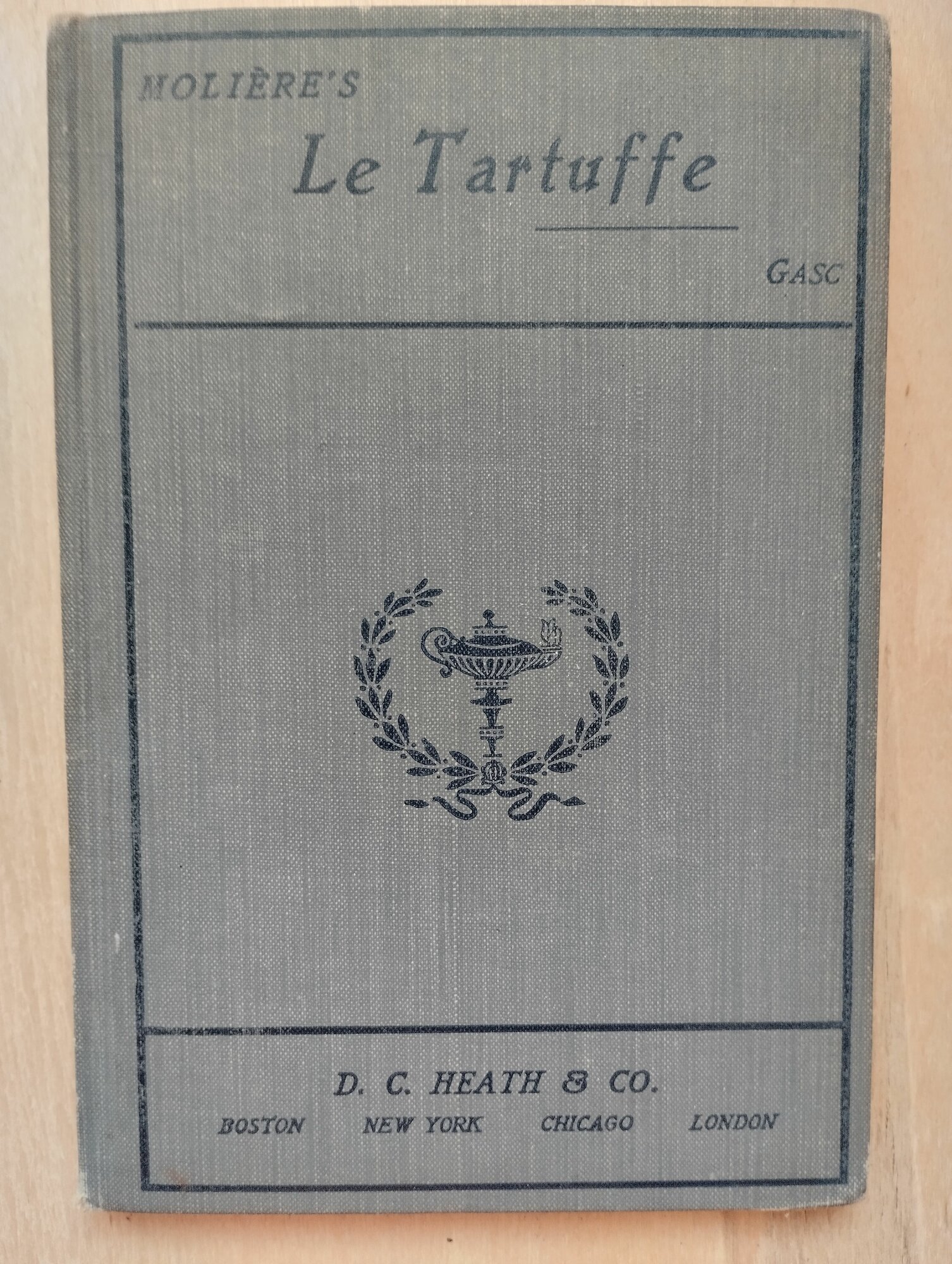 Moliere's. Le Tartuffe / Тартюф. 1900 год (книга на французском языке)