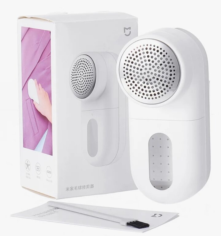 Машинка для удаления катышков XIAOMI Mijia, встроенный аккумулятор, цвет белый — фото 1