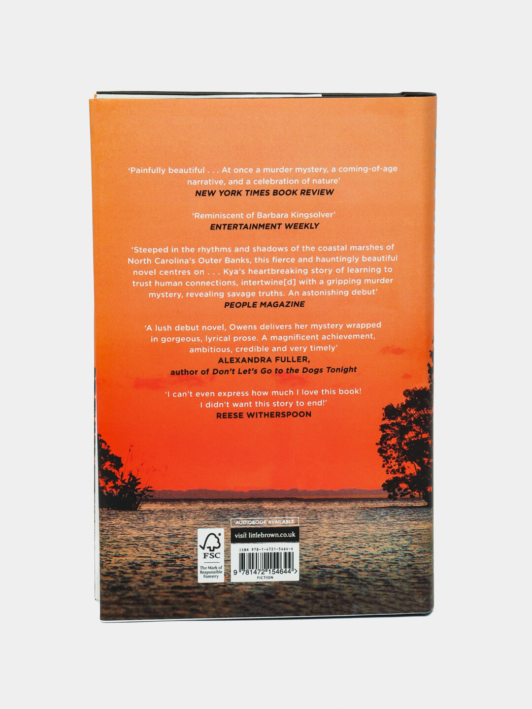 Книга "Where the Crawdads Sing", Delia Owens, Оригинал, A5, твердый переплет, 370 стр — фото 1