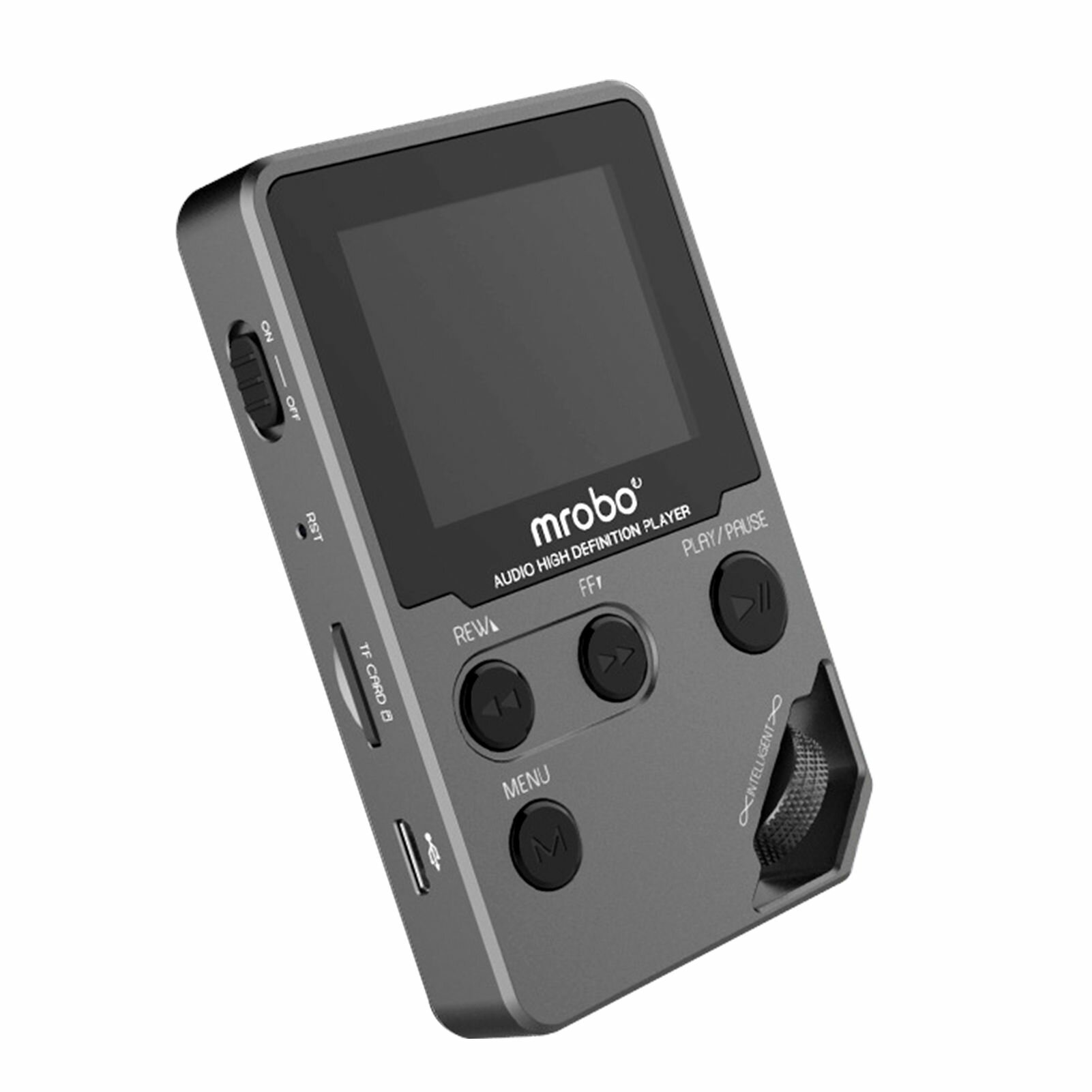 Цифровой аудиоплеер HiFi MP3 с Bluetooth 1.8" TFT дисплеем, 60 ч работы, поддержка lossless